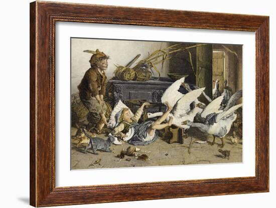 Uninvited Guests-Gaetano Chierici-Framed Giclee Print