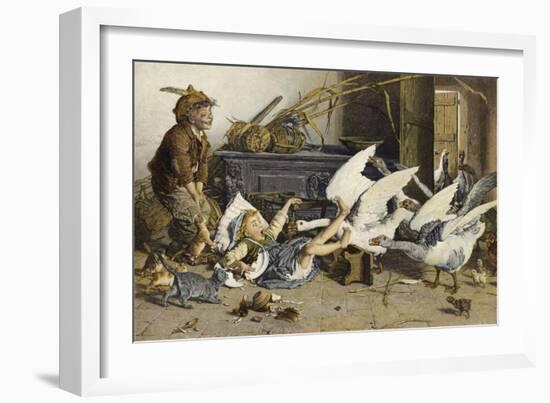 Uninvited Guests-Gaetano Chierici-Framed Giclee Print