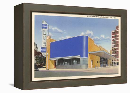 Union Bus Staion, Oklahoma City-null-Framed Stretched Canvas