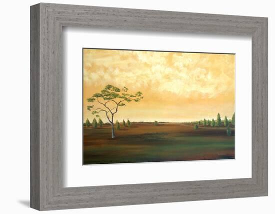 Union County Fields III-Herb Dickinson-Framed Photographic Print