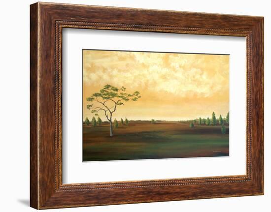 Union County Fields III-Herb Dickinson-Framed Photographic Print