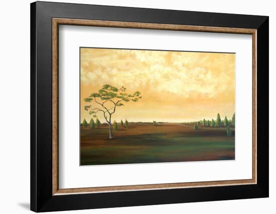 Union County Fields III-Herb Dickinson-Framed Photographic Print