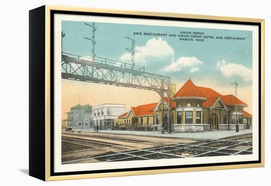 Union Depot, Marion, Ohio-null-Framed Stretched Canvas