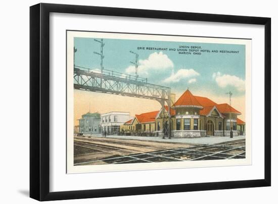 Union Depot, Marion, Ohio-null-Framed Art Print