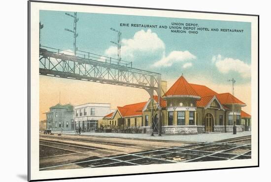 Union Depot, Marion, Ohio-null-Mounted Art Print