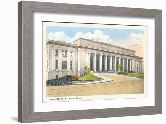 Union Depot, St. Paul, Minnesota-null-Framed Art Print