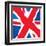 Union Flag, London-Tosh-Framed Art Print