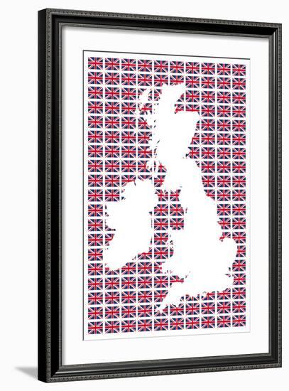 Union Flags I-The Vintage Collection-Framed Art Print