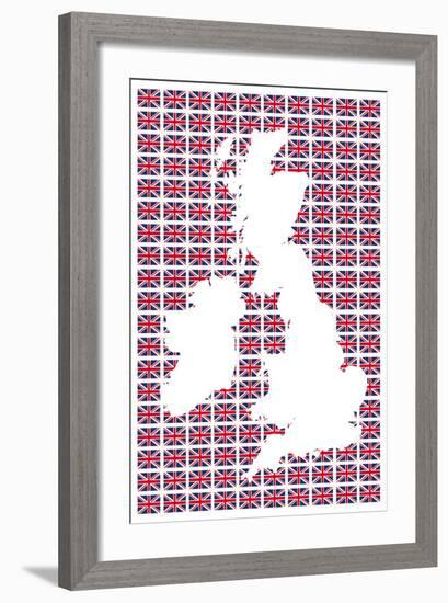 Union Flags I-The Vintage Collection-Framed Art Print