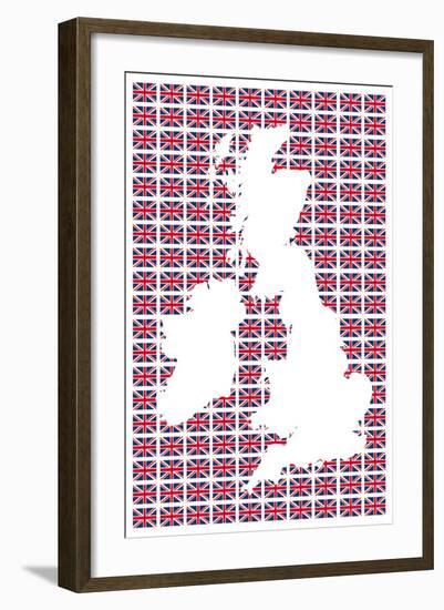 Union Flags I-The Vintage Collection-Framed Art Print