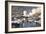 Union Fleet Bombarding Fort Sumter to Retake Charleston Harbor from the Confederates, c.1863-null-Framed Giclee Print