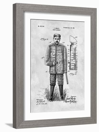 Union Garment, 1901-Gray-Dan Sproul-Framed Art Print