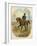 Union General Ulysses S. Grant on Horseback on a Civil War Battlefield-null-Framed Giclee Print