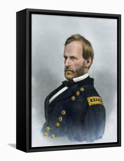 Union General William T. Sherman-null-Framed Premier Image Canvas