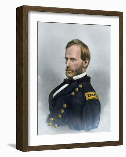 Union General William T. Sherman-null-Framed Giclee Print