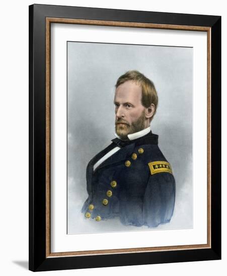 Union General William T. Sherman-null-Framed Giclee Print