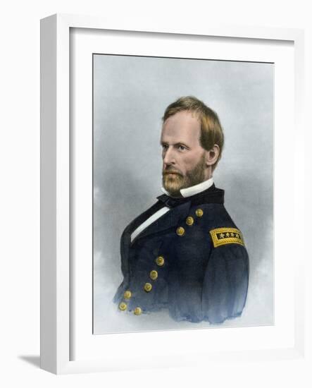 Union General William T. Sherman-null-Framed Giclee Print