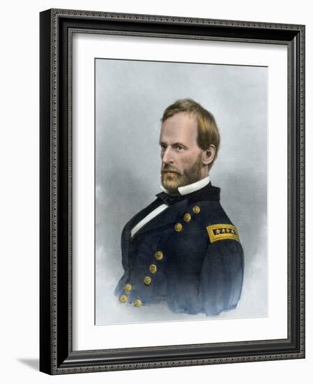 Union General William T. Sherman-null-Framed Giclee Print