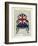 Union Jack Chair-Marion Mcconaghie-Framed Art Print