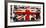 Union jack double-decker bus, London-Pangea Images-Framed Art Print