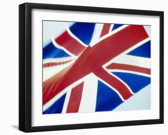 Union Jack, Flag of the UK-Lee Frost-Framed Photographic Print