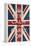 Union Jack - Keep Calm and Carry On-Lantern Press-Framed Stretched Canvas