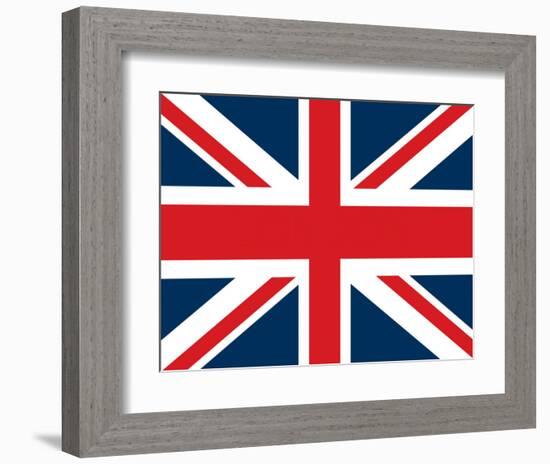 Union Jack-null-Framed Art Print