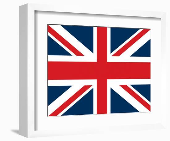 Union Jack-null-Framed Art Print