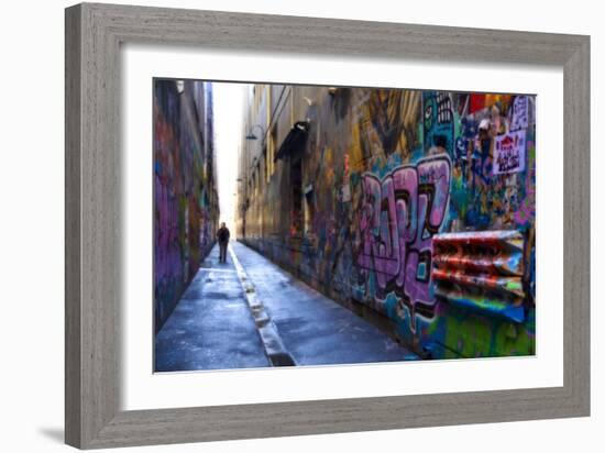 Union Lane-Wayne Bradbury-Framed Photographic Print