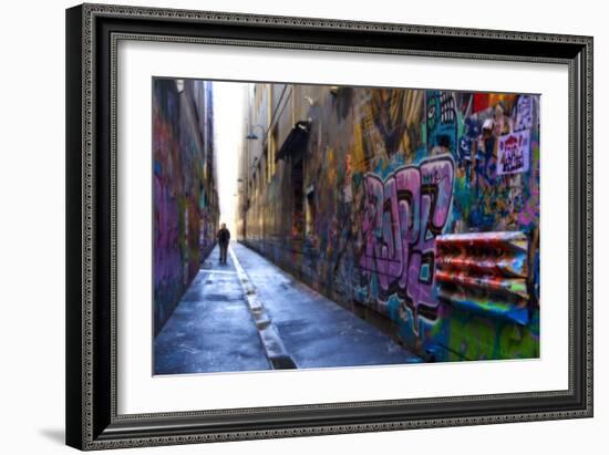 Union Lane-Wayne Bradbury-Framed Photographic Print