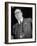 Union of South Africa Prime Min. Daniel F. Malan, Who Won on a Violent, Anti-Black Platform-Margaret Bourke-White-Framed Photographic Print