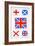 Union of the Flags, Our Island Story Marshall, Pub.Jack Ltd, London, 1905-A.s. Forrest-Framed Giclee Print