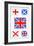 Union of the Flags, Our Island Story Marshall, Pub.Jack Ltd, London, 1905-A.s. Forrest-Framed Giclee Print