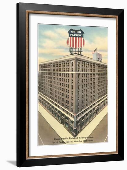 Union Pacific Headquarters, Omaha, Nebraska-null-Framed Art Print