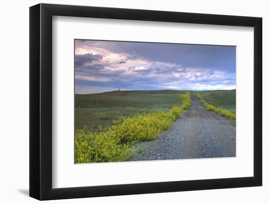 Union Pacific Lewis and Clark Monument, Browning, Montana-Angel Wynn-Framed Photographic Print