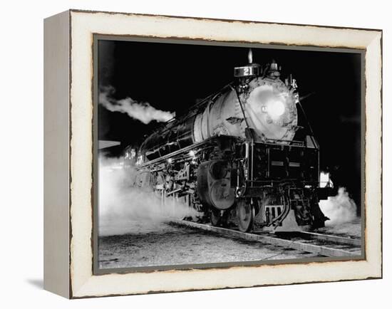 Union Pacific Locomotive-null-Framed Premier Image Canvas