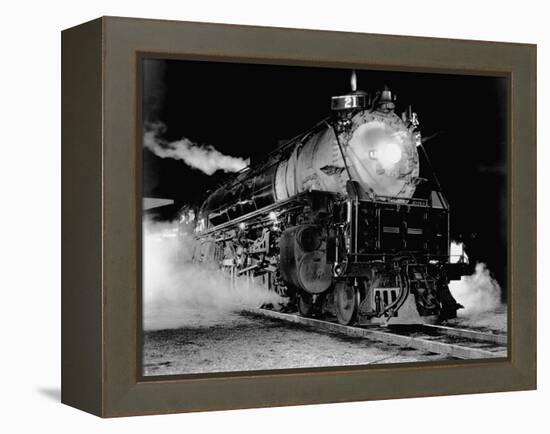 Union Pacific Locomotive-null-Framed Premier Image Canvas