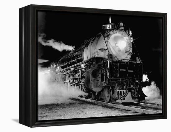 Union Pacific Locomotive-null-Framed Premier Image Canvas