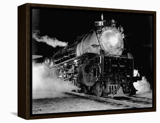 Union Pacific Locomotive-null-Framed Premier Image Canvas