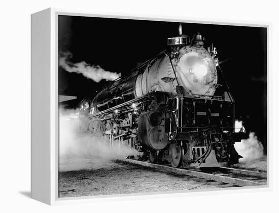 Union Pacific Locomotive-null-Framed Premier Image Canvas
