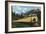 Union Pacific Streamliner Passing Mountains-Lantern Press-Framed Art Print