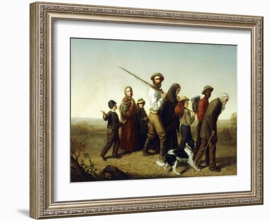 Union Refugees, 1865-George W. Pettit-Framed Giclee Print