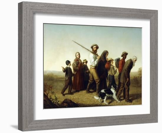 Union Refugees, 1865-George W. Pettit-Framed Giclee Print