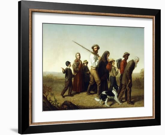 Union Refugees, 1865-George W. Pettit-Framed Giclee Print