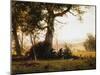 Union Soldiers Fighting in the Field by Albert Bierstadt-Geoffrey Clements-Mounted Giclee Print