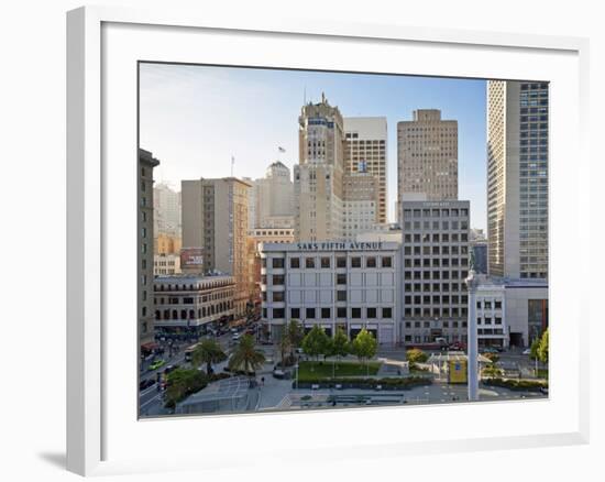 Union Square, Downtown, San Francisco, California, United States of America, North America-Gavin Hellier-Framed Photographic Print