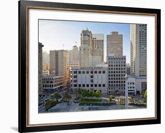 Union Square, Downtown, San Francisco, California, United States of America, North America-Gavin Hellier-Framed Photographic Print