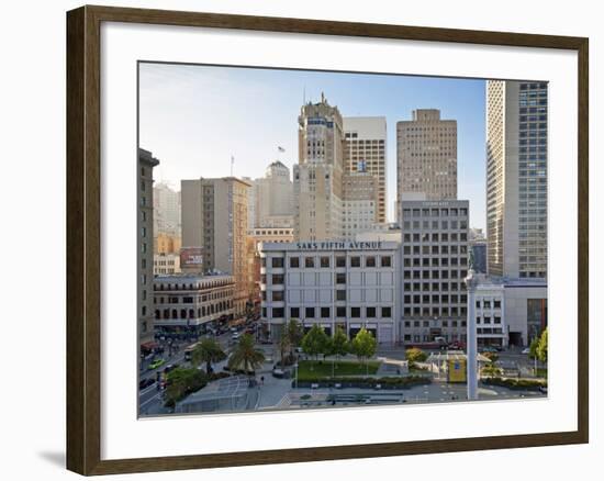 Union Square, Downtown, San Francisco, California, United States of America, North America-Gavin Hellier-Framed Photographic Print