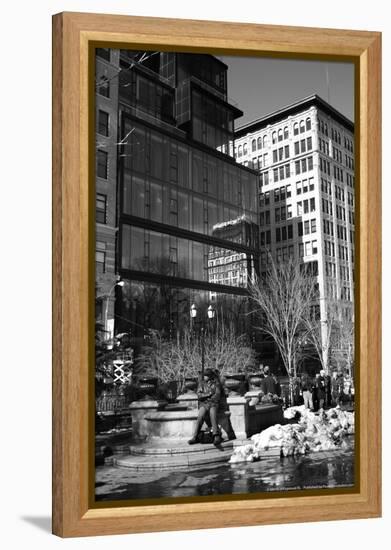 Union Square NYC-null-Framed Stretched Canvas