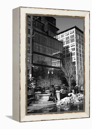 Union Square NYC-null-Framed Stretched Canvas